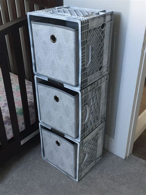 You can use coldren crates in a surprising way for home storage 8