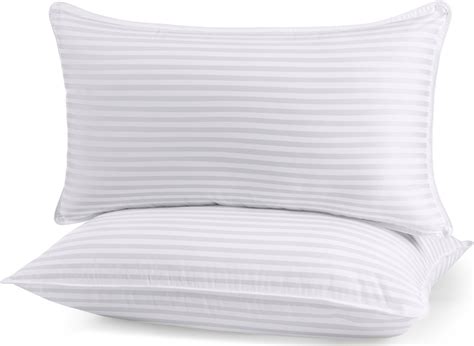 Amazon Maxzzz Bed Pillows King Size Set Of Fluffy Pillows For