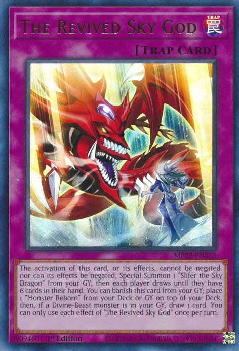 The Revived Sky God Tin Of The Pharaoh S Gods Yugioh