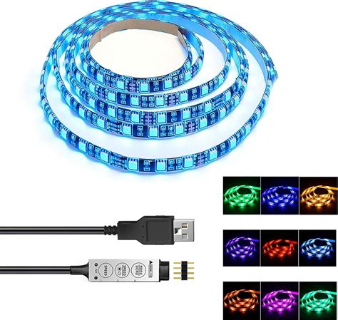 Amazon Led Strip Lights 6 56ft TV Led Backlight For 40 60in RGB