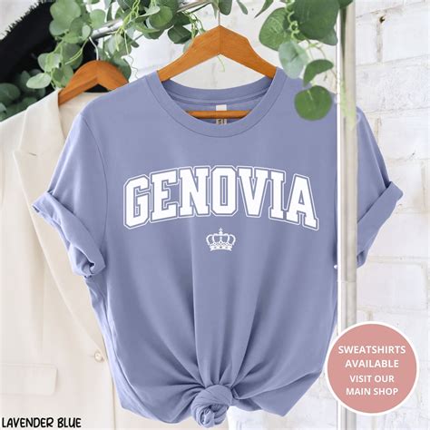 Genovia Varsity Shirt Princess Diary Shirt Genovia Shirt Genovia