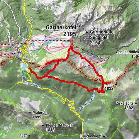 Geotrail Passo Pramollo Nassfeld BERGFEX Themenweg Tour Friaul