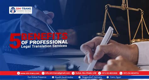 Top 5 Benefits Of Professional Legal Translation Services Sim Trans