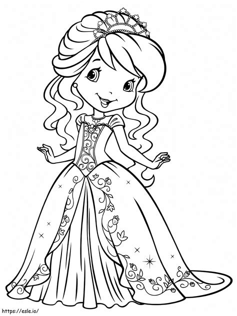 Strawberry Shortcake 1 Coloring Page