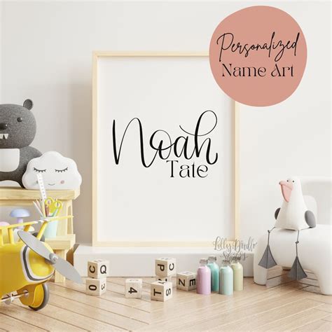 Custom Name Print Baby Name Art Print Personalized Name Etsy