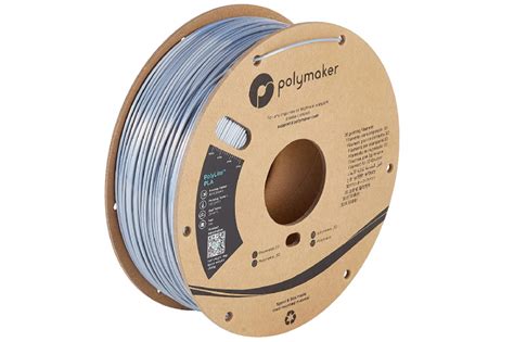 Polymaker PolyLite SILK PLA Silber Mit Metallglanz 1 75mm 1kg