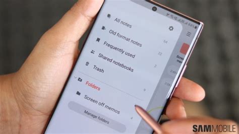 Démo La mise à jour de Samsung Notes ajoute une nouvelle