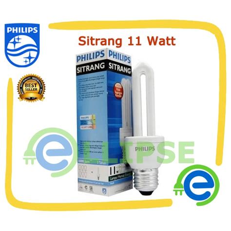 Jual Lampu Philips SiTrang 11w 11watt 11 Watt Gratis Bubble Shopee