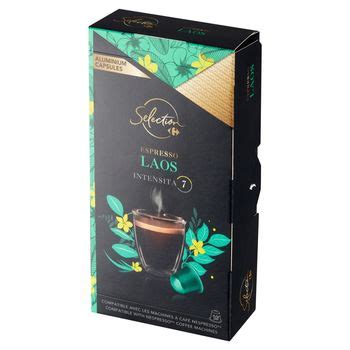 Carrefour Selection Espresso Laos Kapsułki z kawą mieloną 52 g 10