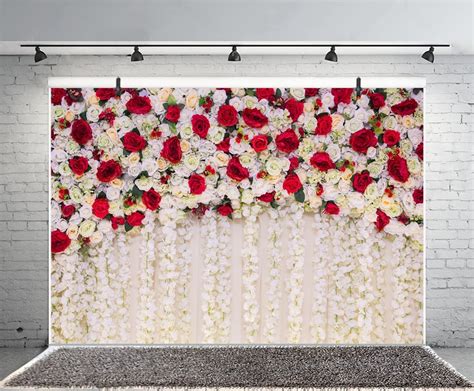 Amazon Floral Wall Backdrop Yeele X Ft Wedding Bridal Shower