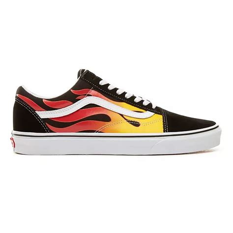 Vans Old Skool Flame Black Black Manosport