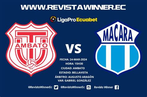 Previa T Cnico Universitario Vs Macar Por Ligapro Revista Winner