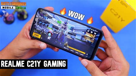 Realme C21Y BGMI PUBG Gaming Test With FPS Best Gaming Phone Under