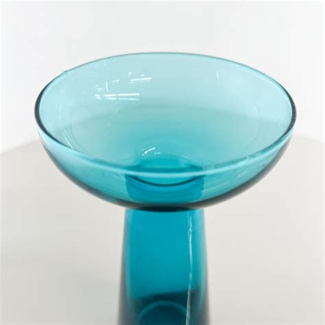 1960s Light Blue Scandinavian Modern Art Glass Bud Vase For Sale At 1stdibs