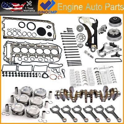 N L Engine Overhaul Rebuild Kit Crankshaft Con Rods Timing