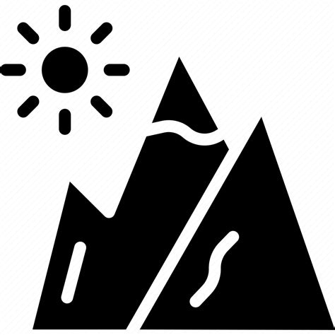 Landscape Mountain Mountains Nature Icon Download On Iconfinder