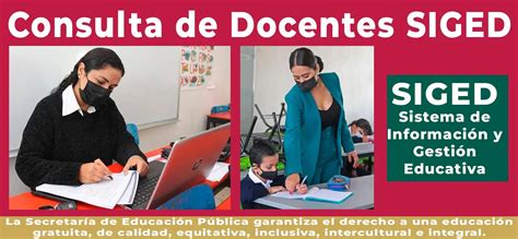 Consulta De Docentes Del Siged Sistema De Información Y Gestión