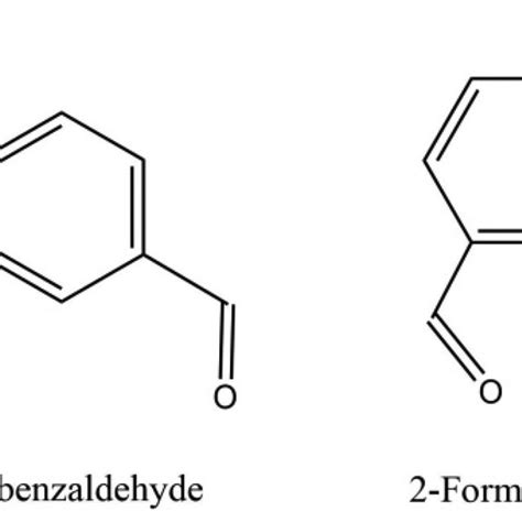 Chemical Structures Of 2 Formylbenzoic Acid And 4 Carboxybenzaldehyde