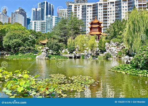 Chinese Garden of Friendship, Sydney Editorial Stock Photo - Image of local, water: 156251178