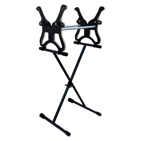 SOPORTE AVION REGULABLE NEGRO CON SOPORTE EN X