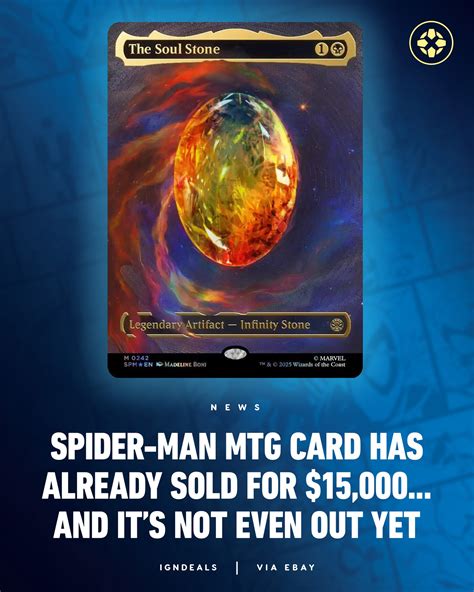 IGN Deals - Two copies of the Cosmic Foil Soul Stone card... | Facebook