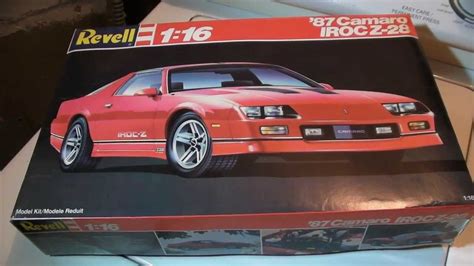 Revell Scale Iroc Z In Box Review Youtube