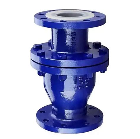 Corrosion Resistance Industrial Durable Valve Fluorine Lined Swing