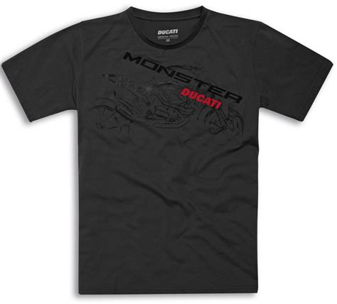 Ducati Original T SHIRT MONSTER HERREN Ducati Shirts Shirts