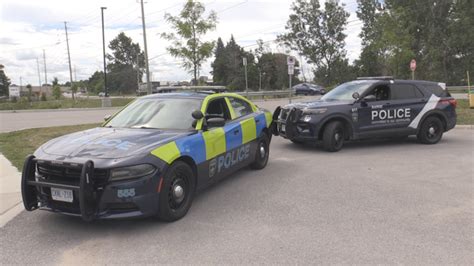 Barrie Police Cruisers Unveiled With New Unique Highly Visible Design