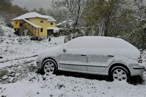 Zima Ve Stigla U Srbiju Hladni Talas Doneo Sneg Vejavicu Zabelela Se