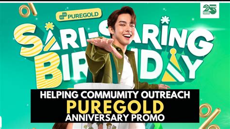 Puregolds Exciting Anniversary Promos Help Raise Funds For Community