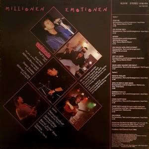 Millionen Emotionen LP 1989 Von Wahkonda