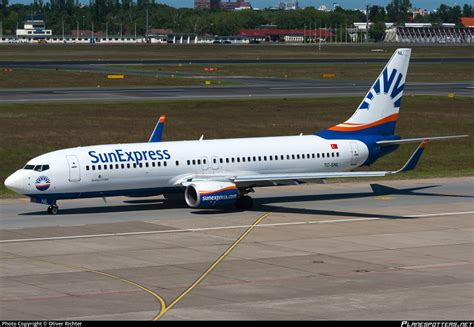 Tc Snl Sunexpress Boeing N Wl Photo By Oliver Richter Id