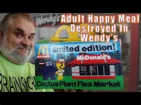 World S Fastest Mcdonald S Adult Happy Meal Eaten In A Wendy S Youtube