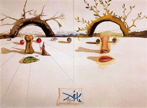 Salvador Dali Amantes Pacientes Aparici N De Un Rostro Con