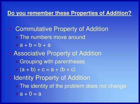 Ppt Multiplication Properties Powerpoint Presentation Free Download Id6155028