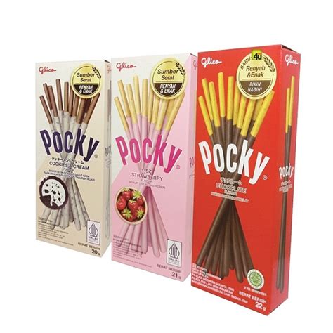 Jual TERMURAH POCKY MINI 1 BOX X 22GR HALF GLICO PEJOY COKLAT 1 PACK