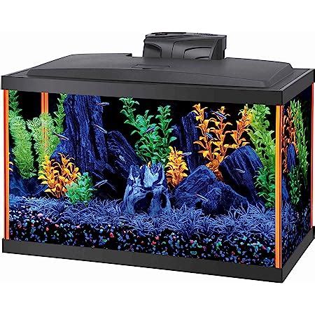 Amazon Tetra Aquarium Gallon Fish Tank Kit Includes Led