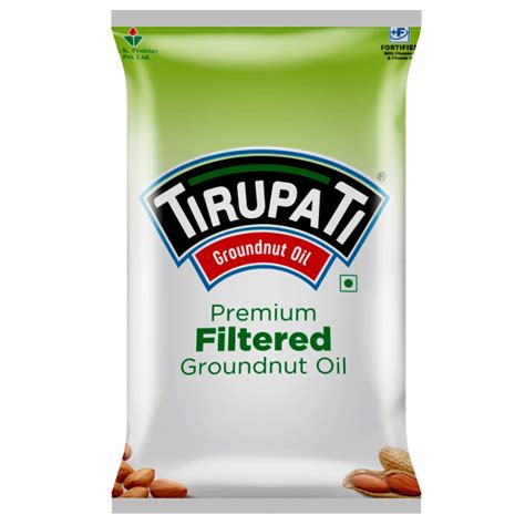 Tirupati Premium Filtered Groundnut Oil 1 L