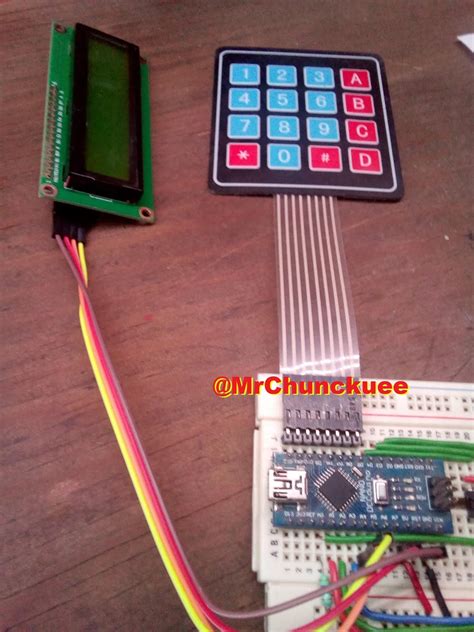 Arduino Nano Mostrar Datos De Teclado Matricial X En Una Lcd X