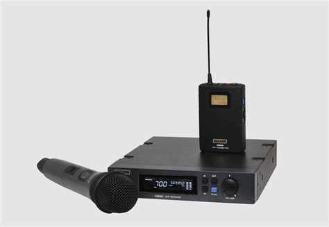 UHF Wireless Microphone System 700 Channel Receiver Redback Audio