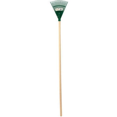 Gardex Plastic Shrub Rake with Full-Size 48" Wood Handle - Walmart.com