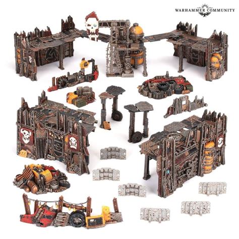 Ork Terrain Ork Base Darkhammer Uk