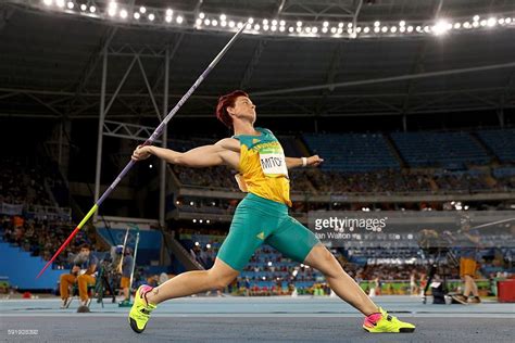 Kathryn Mitchell Of Australia Competes During The Womens Javelin Throw