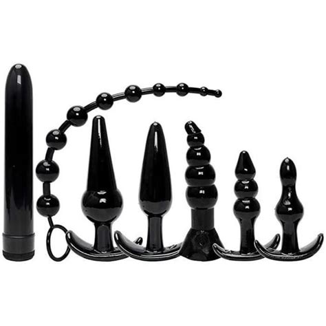 STIMULATEUR PLUG CHAPELET SM Sex Plug Anal 7 Ensembles De Jouets Et