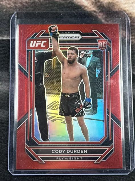 2023 PANINI PRIZM UFC CODY DURDEN RC Red 58 199 112 9 47 PicClick UK