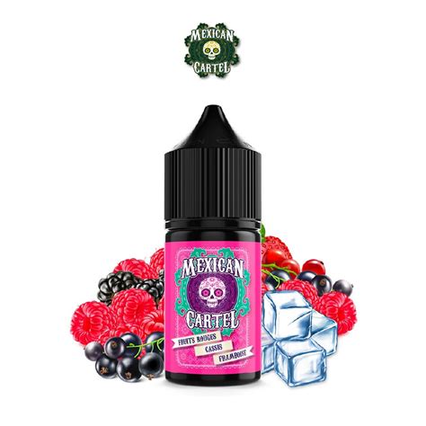 Concentr Fruits Rouges Cassis Framboise Ml Mexican Cartel Vape