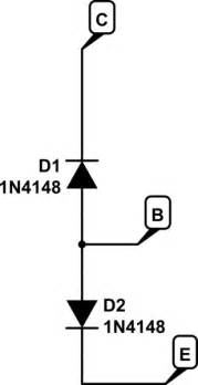 Example npn transistor schematic - lulajunkie