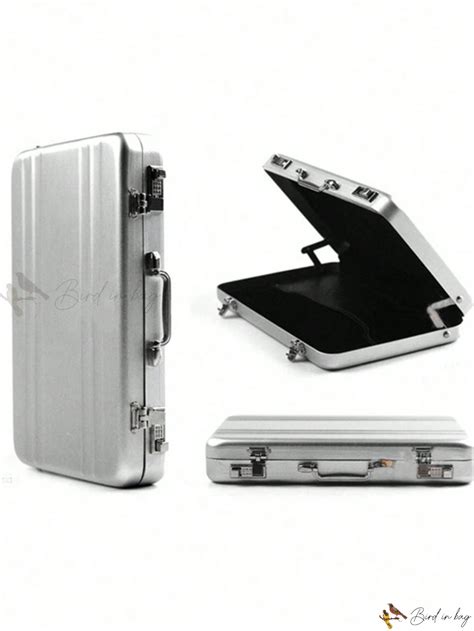 Bird In Bag Premium Aluminum Card Case Sleek Password Box Shaped