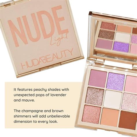 Huda Beauty Nude Obsessions Eyeshadow Palette Light Buy Best Price